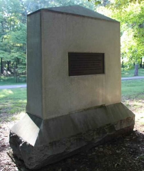 4TH OHIO CAVALRY WAR MEMORIAL BACK