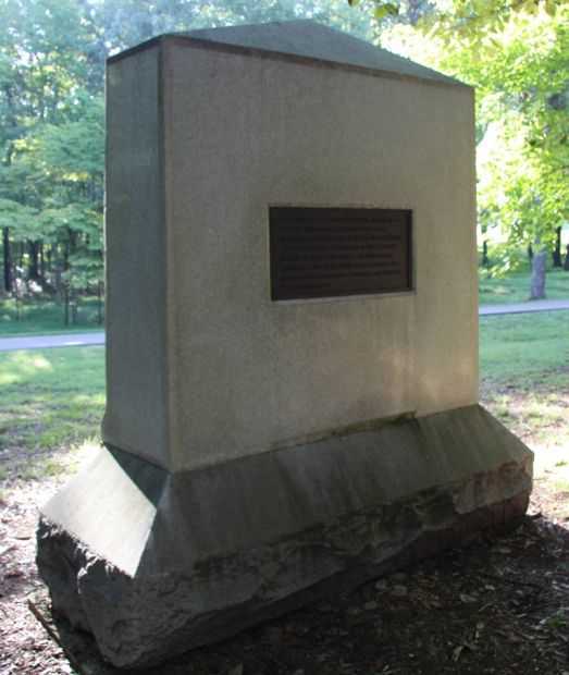 4TH OHIO CAVALRY WAR MEMORIAL BACK