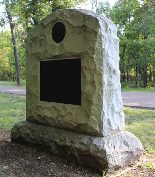 1ST OHIO CAVALRY WAR MEMORIAL BACK