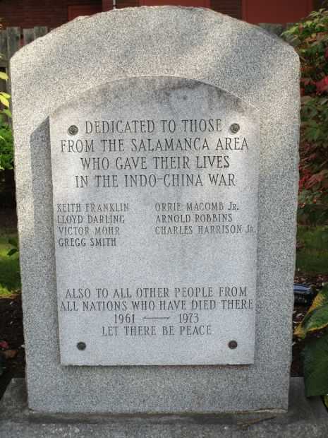 SALAMANCA VIETNAM WAR MEMORIAL
