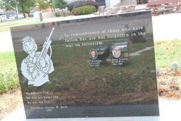 CITY OF AURORA VETERANS MEMORIAL BACK