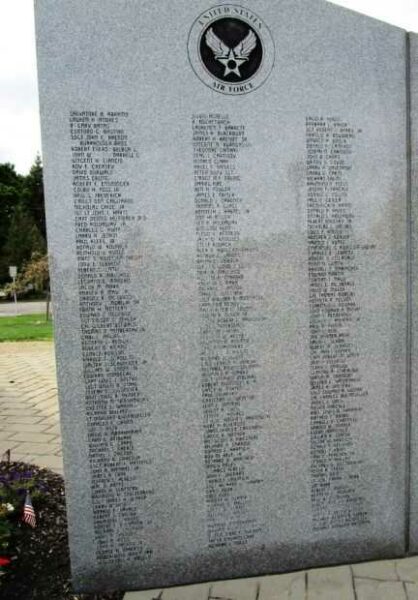 TONAWANDA VETERANS MEMORIAL PANEL J