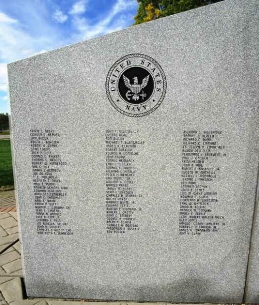 TONAWANDA  VETERANS MEMORIAL PANEL G
