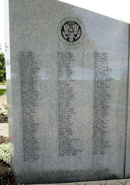 TONAWANDA VETERANS MEMORIAL PANEL D
