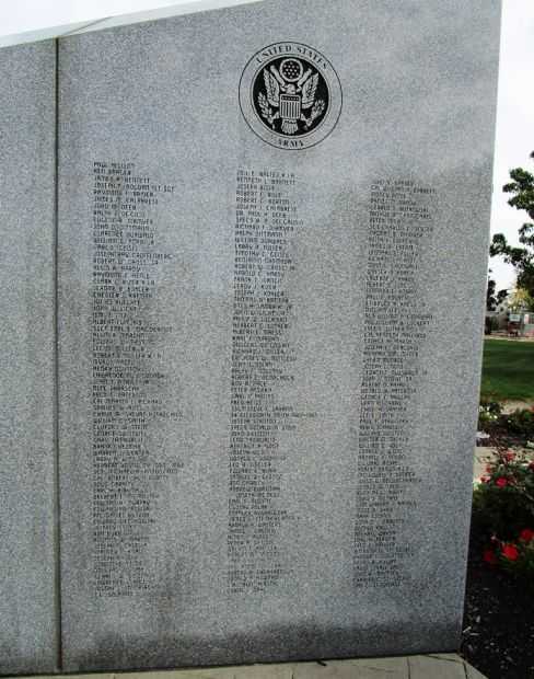 TONAWANDA VETERANS MEMORIAL PANEL C