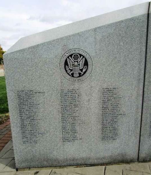 TONAWANDA VETERANS MEMORIAL PANEL A