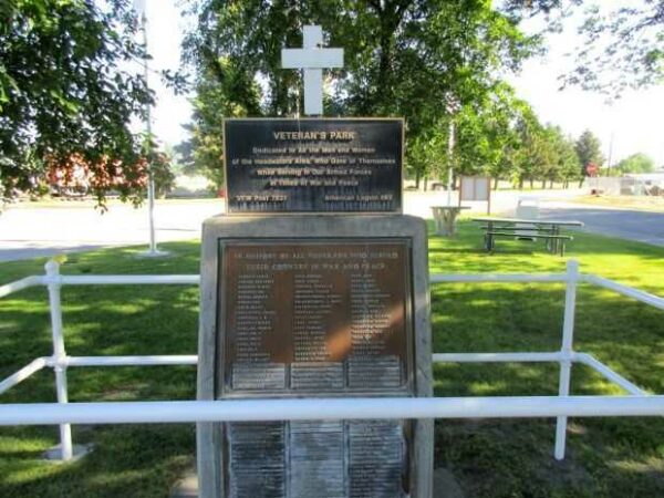 HEADWATERS AREA VETERAN’S PARK MEMORIAL HONOR ROLL PLAQUE