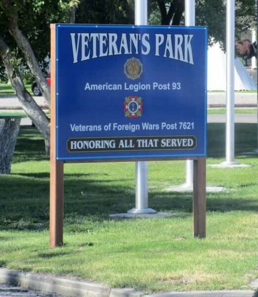 HEADWATERS AREA VETERAN’S PARK MEMORIAL MARKER