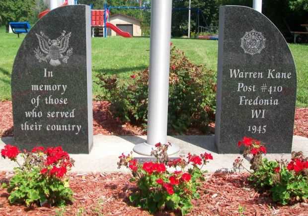 WARREN KANE POST #410 VETERANS MEMORIAL