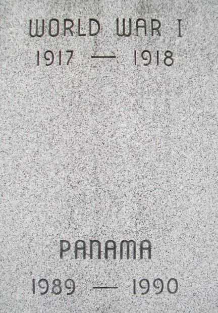 LUDINGTON WAR MEMORIAL STONE B