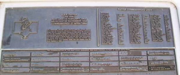 U.S.S. PUFFER (SS268) WAR MEMORIAL