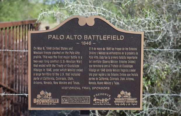 PALO ALTO BATTLEFIELD WAR MEMORIAL MARKER
