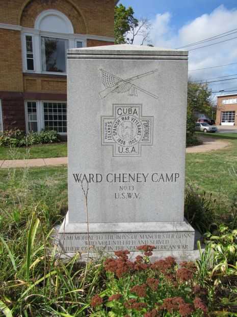 MANCHESTER CONN SPANISH AMERICAN WAR MEMORIAL