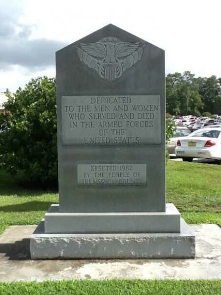BRUNSWICK COUNTY WAR VETERANS MEMORIAL