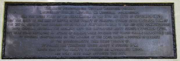 PENNSYLVANIA’S 9TH “LOCHIEL” VETERANS CAVALRY WAR MEMORIAL PLAQUE B