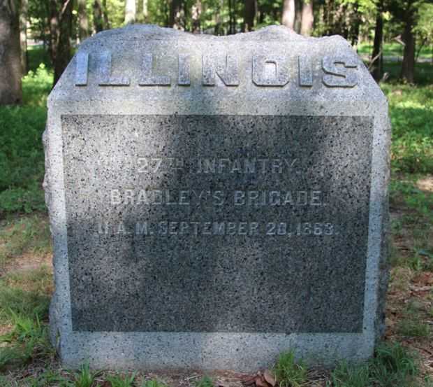 27TH ILLINOIS INFANTRY WAR MEMORIAL