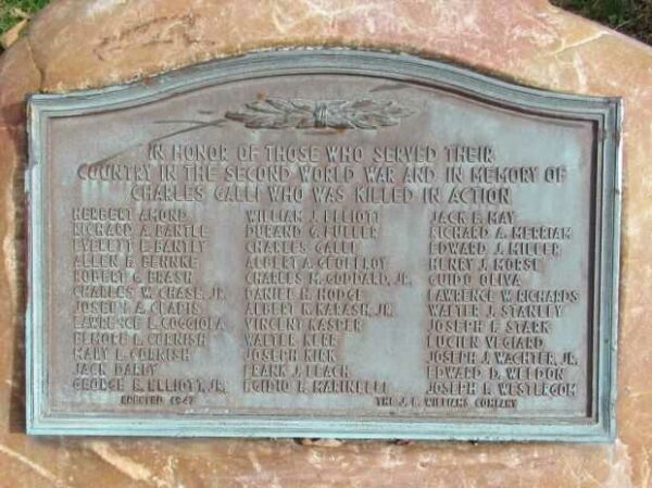 THE J.B. WILLIAMS COMPANY SECOND WORLD WAR MEMORIAL