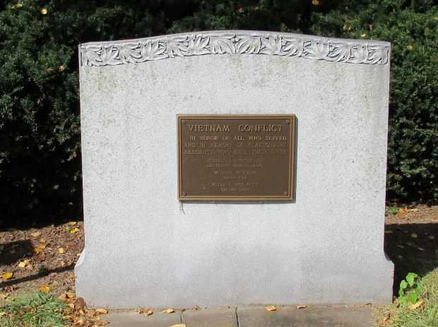 GLASTONBURY VIETNAM CONFLICT MEMORIAL