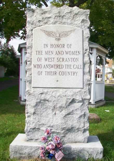 WEST SCRANTON VETERANS MEMORIAL