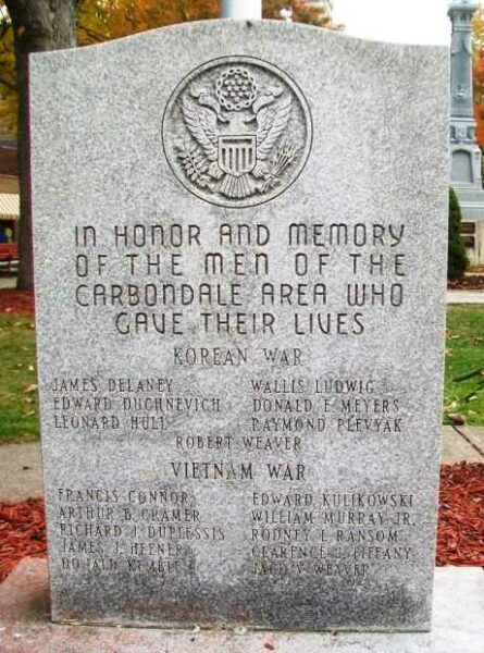 CARBONDALE KOREAN WAR AND VIETNAM WAR MEMORIAL