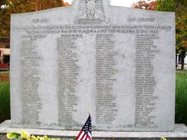 CARBONDALE AREA WAR MEMORIAL