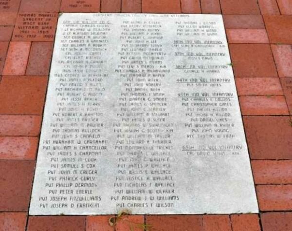 ODON VETERANS MEMORIAL STONE G