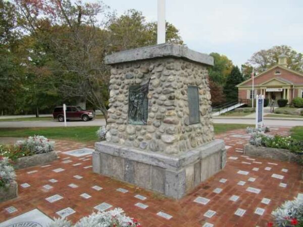 LEBANON VETERANS MEMORIAL FLAGPOLE BASE