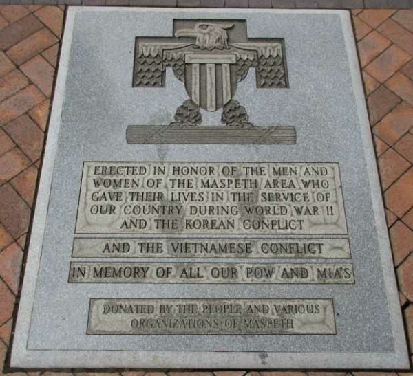 MASPETH WAR VETERANS MEMORIAL PAVER