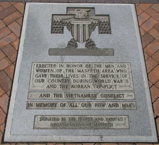 MASPETH WAR VETERANS MEMORIAL PAVER