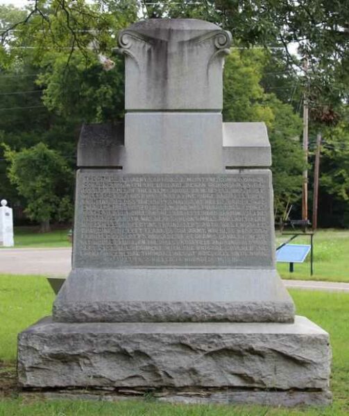 4TH U.S. CAVALRY WAR MEMORIAL BACK