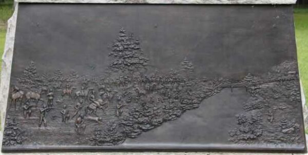 MICHIGAN FOURTH REGIMENT OF CAVALRY WAR MEMORIAL PLAQUE