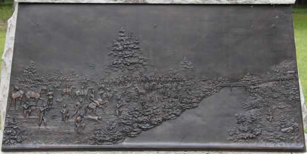 MICHIGAN FOURTH REGIMENT OF CAVALRY WAR MEMORIAL PLAQUE