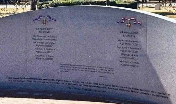 SPECIAL TACTICS OPERATION MEMORIAL STONE