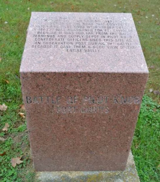 BATTLE OF PILOT KNOB FORT CURTIS WAR MEMORIAL