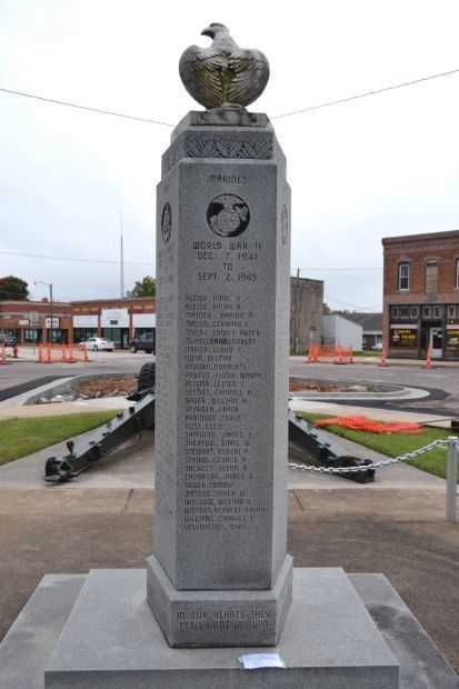 WEBSTER COUNTY WAR MEMORIAL SIDE C