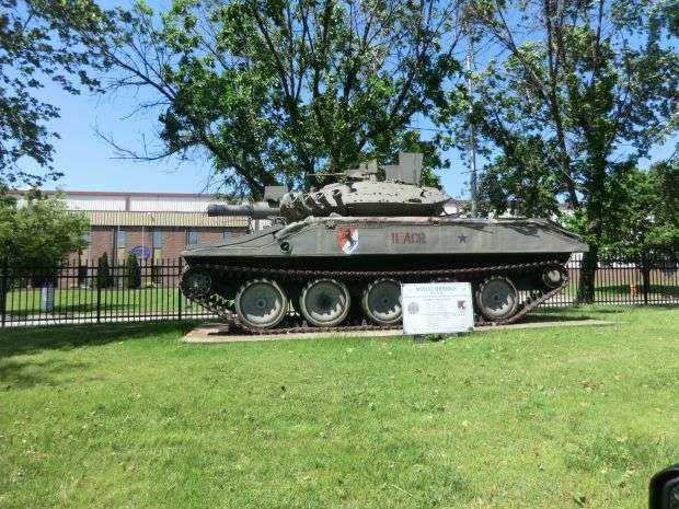 M551A1 SHERIDAN TANK WAR MEMORIAL