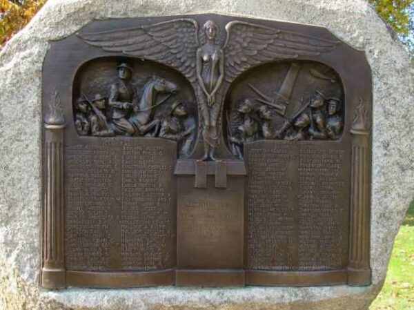 CROMWELL WORLD WAR I MEMORIAL PLAQUE