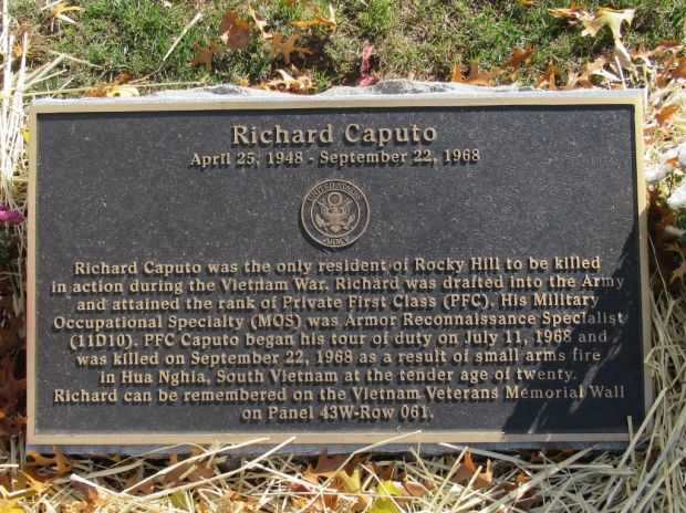 RICHARD CAPUTO WAR MEMORIAL