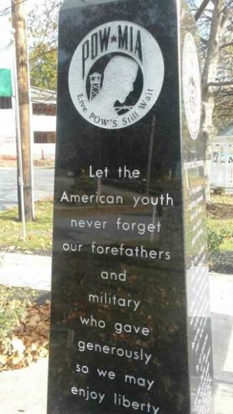 CLARKS SUMMIT VETERANS MEMORIAL SIDE B