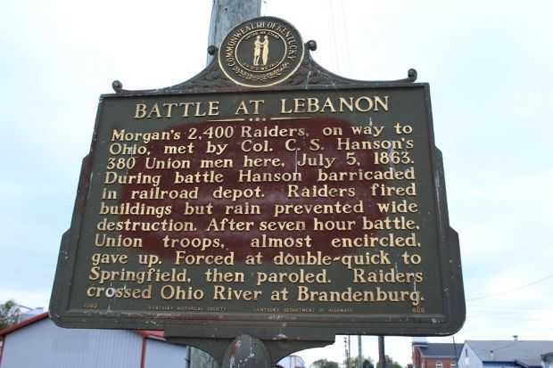 BATTLE OF LEBANON WAR MEMORIAL MARKER II