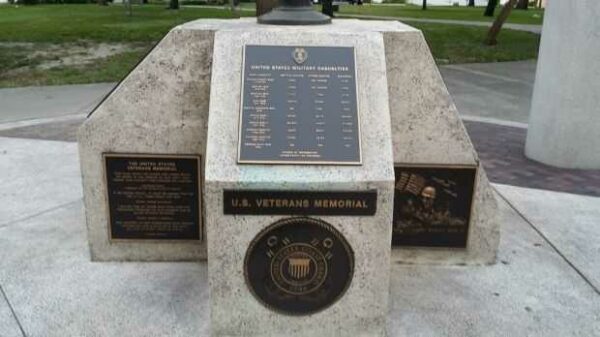 THE UNITED STATES VETERANS MEMORIAL SIDE D