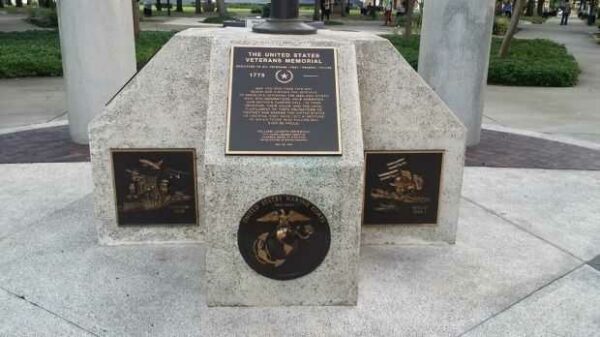 THE UNITED STATES VETERANS MEMORIAL SIDE C