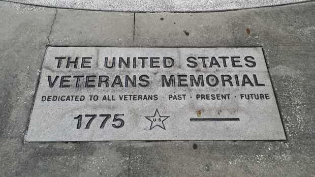 THE UNITED STATES VETERANS MEMORIAL DEDICATION STONE