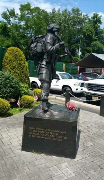 FREEDOM’S GUARDIAN WAR MEMORIAL LEFT SIDE