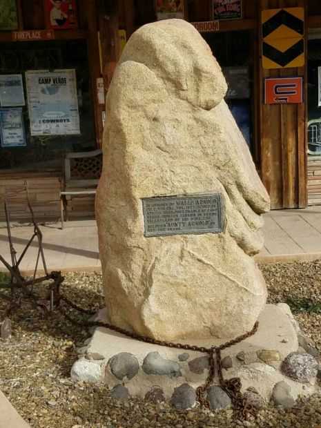 WALES ARNOLD APACHE WARS MEMORIAL