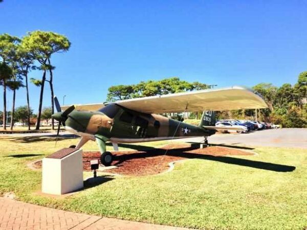 U-10A SUPER COURIER MEMORIAL AIRCRAFT