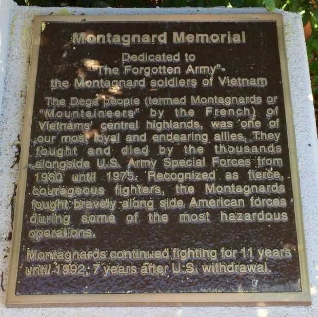 MONTAGNARD MEMORIAL