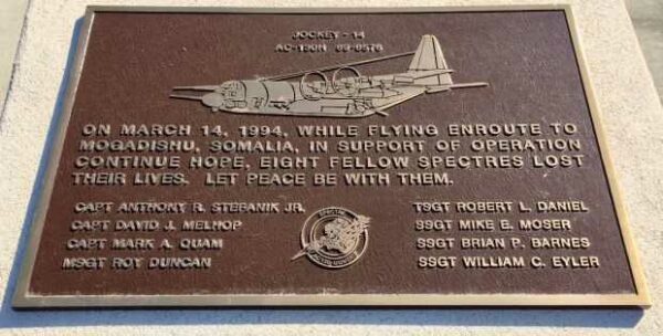 JOCKEY-14 AC-130H 69-6576 MEMORIAL