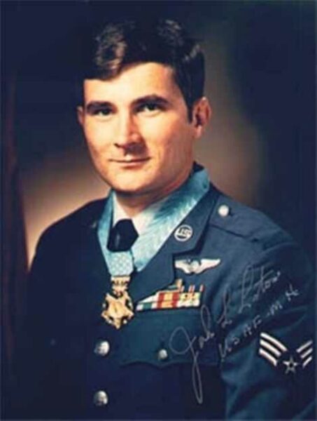 AIRMAN FIRST CLASS JOHN LEE LEVITOW MEDAL OF HONOR MEMORIAL