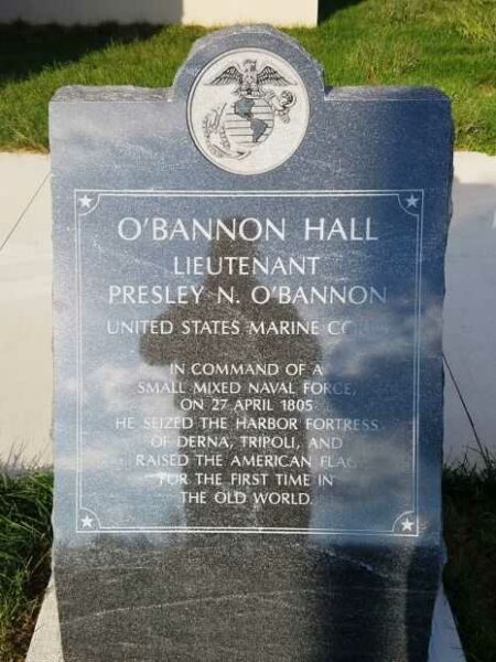 O’BANNON HALL MEMORIAL STONE